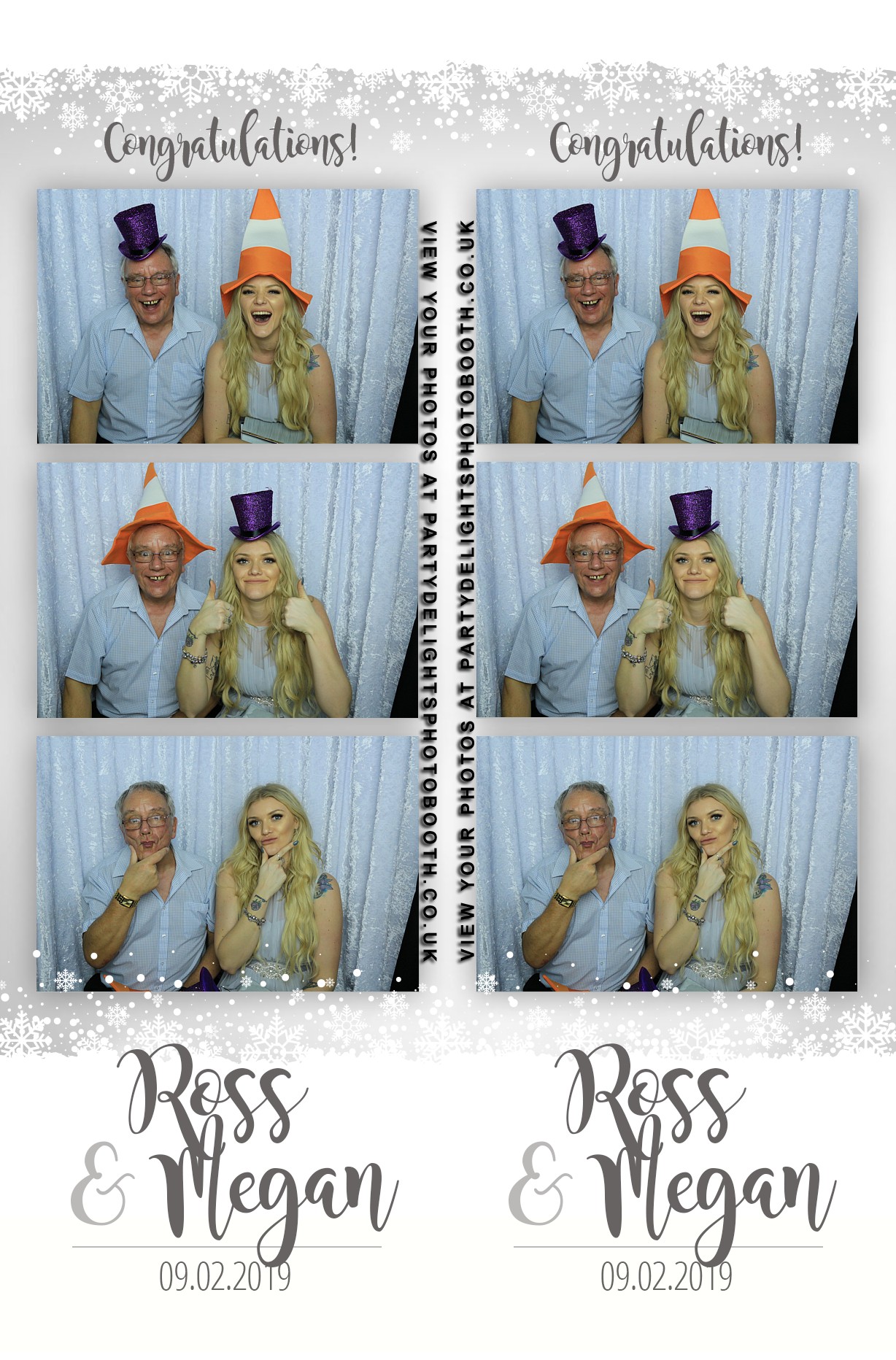 Ross and Megan’s Wedding - Prints | View more photos from the event at gallery.partydelightsphotobooth.co.uk/u/PartyDelightsPhotoBooth/Ross-and-Megan’s-Wedding-Prints
